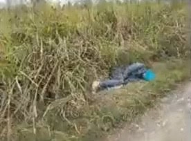 Una intensa movilización de las distintas corporaciones policiacas, se registró en el municipio de Montemorelos, al ser reportado el hallazgo de un cuerpo encobijado en una brecha.