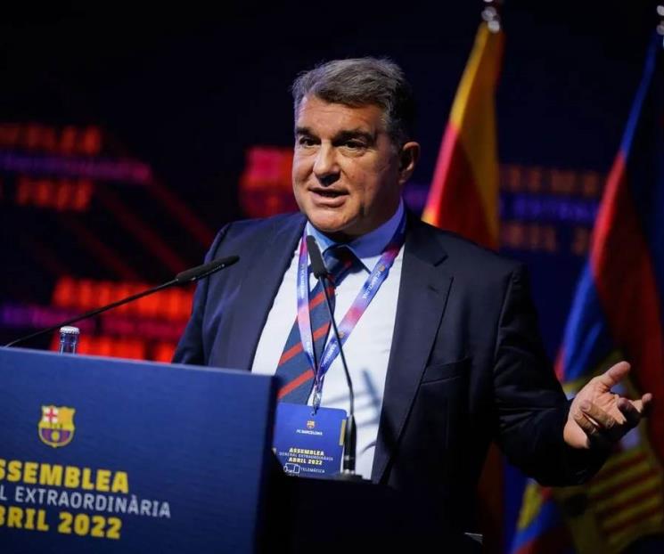 Culpa Laporta a oposición de querer dañar al Barça