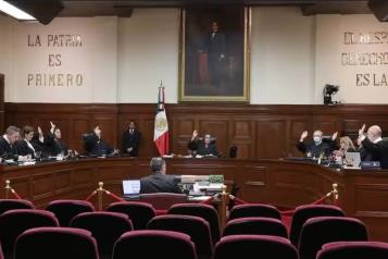 Ministros de la SCJN alistan reunión con Segob