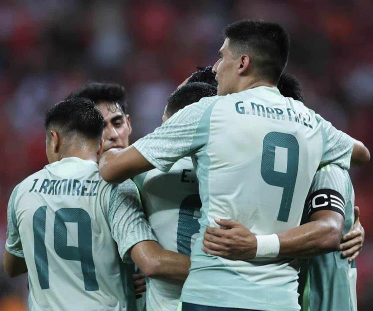 Vence México al Inter de Porto Alegre en partido amistoso