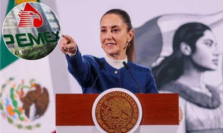 Deuda de Pemex será liquidada en marzo; Afirma Sheinbaum