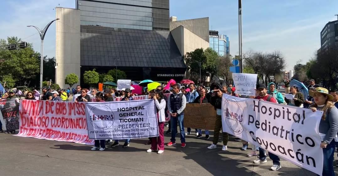 Personal médico exige mesas de diálogo con IMSS Bienestar