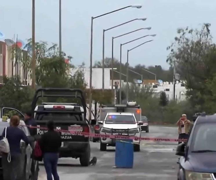 Ejecutan a hombre frente a su domicilio en Zuazua