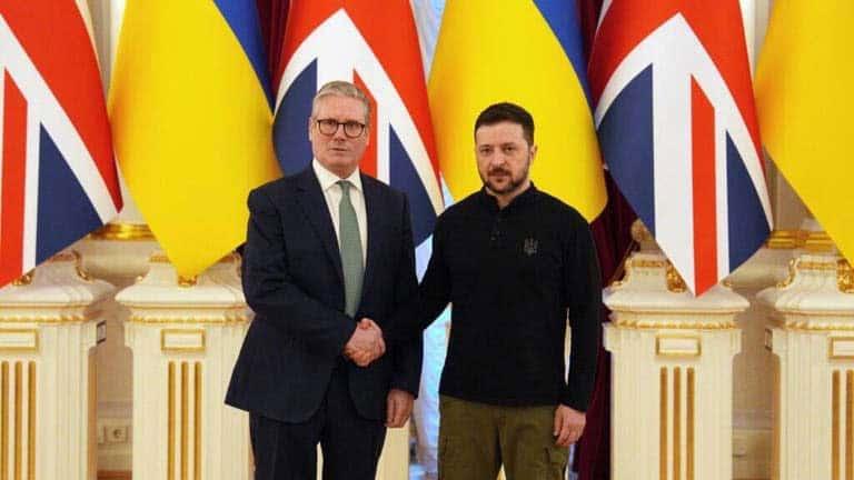 Londres y Kiev firman histórico acuerdo de asociación por 100 años Londres y Kiev firman histórico acuerdo de asociación por 100 años