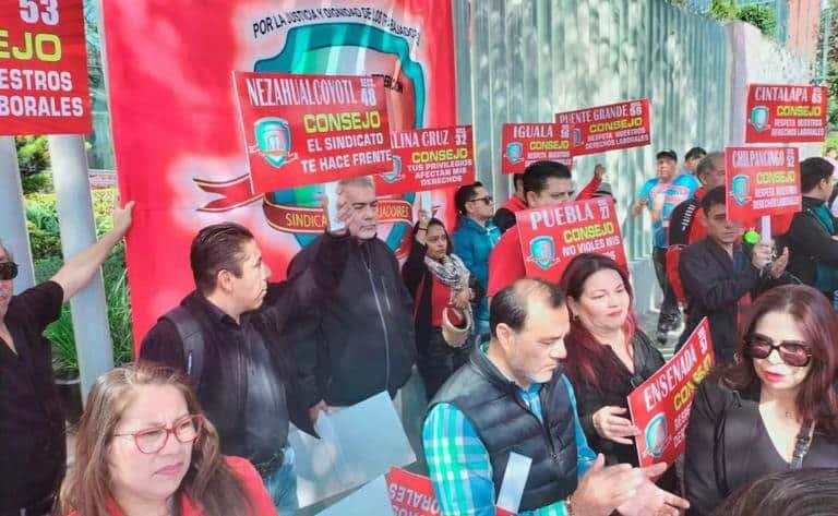 Amenazan trabajadores del PJF con un paro nacional Amenazan trabajadores del PJF con un paro nacional