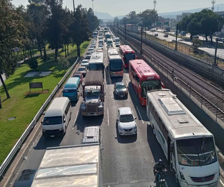 Marcha de transportistas: manifestantes avanzan hacia CDMX