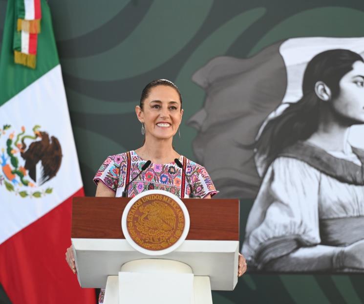 Asegura Sheinbaum que defenderá a mexicanos