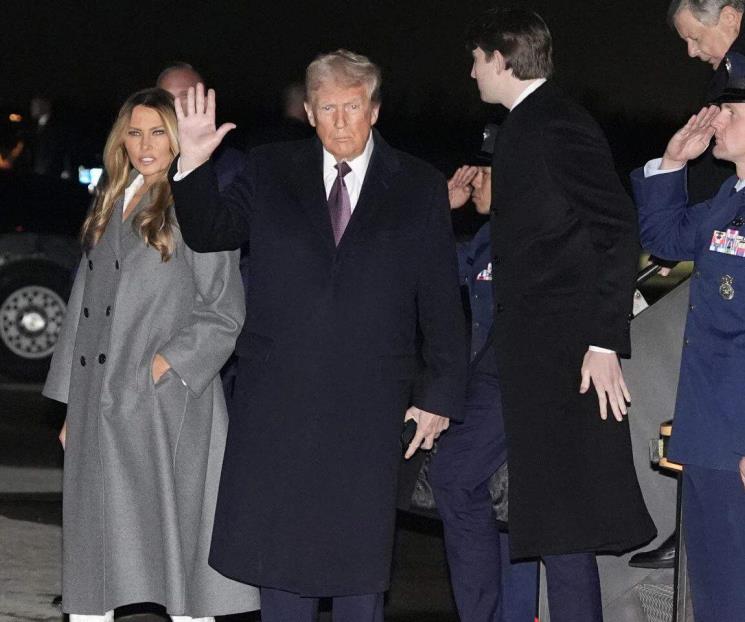 Llega Trump a Washington para iniciar celebraciones