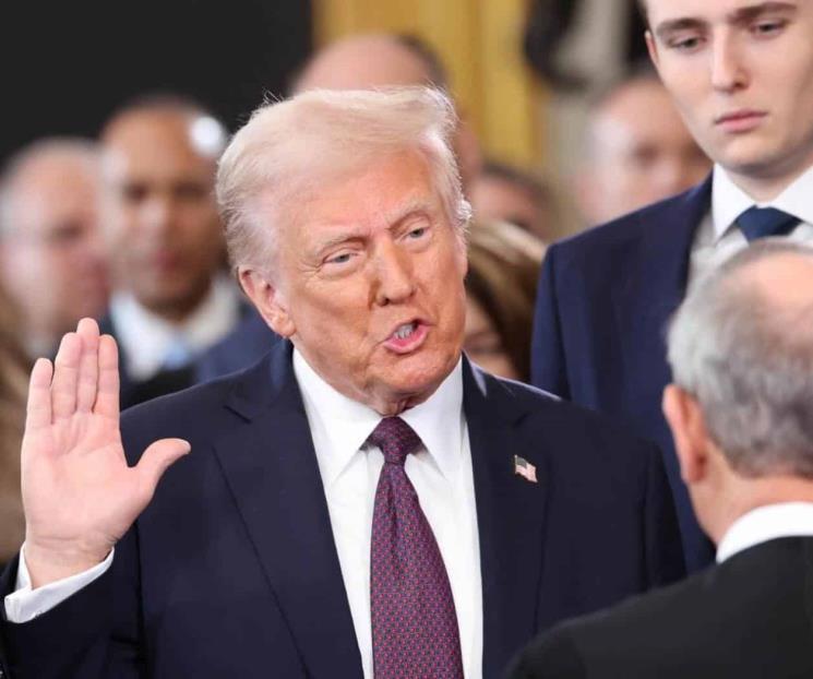 Trump declara emergencia fronteriza y narcoguerra en investidura