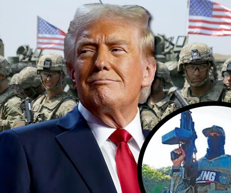 Contempla Trump enviar soldados a México para combatir al narco