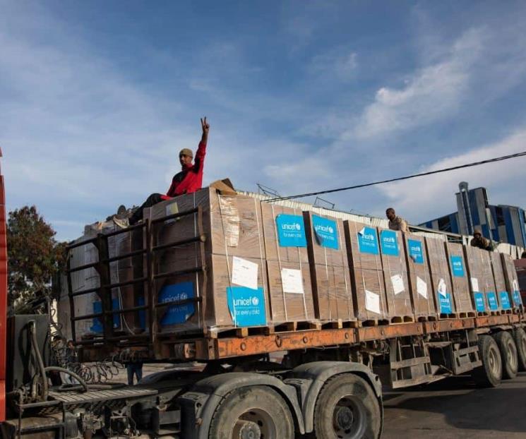 Comienza ingreso de ayuda humanitaria a Gaza Comienza ingreso de ayuda humanitaria a Gaza