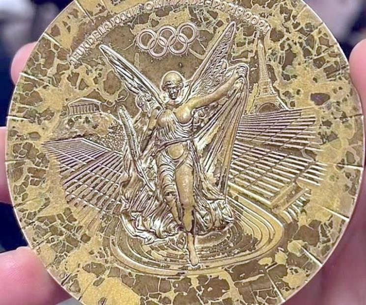 Otro escándalo para París 2024: Las medallas se despintaron Otro escándalo para París 2024: Las medallas se despintaron