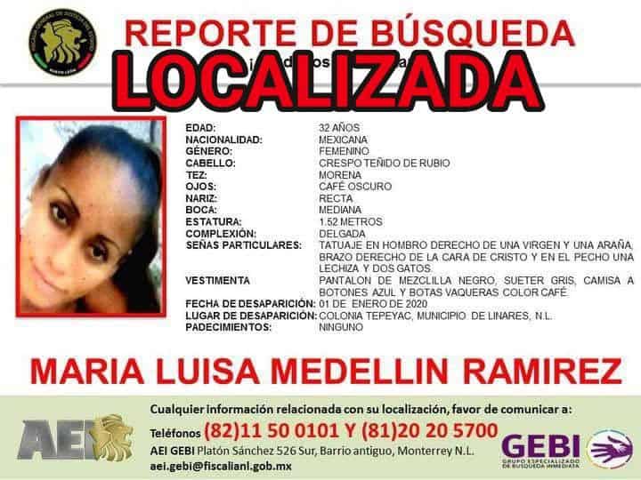 Después de permanecer cinco años en calidad de desaparecida, una mujer originaria del municipio de Linares, fue encontrada deambulando en calles del centro de Aguascalientes.