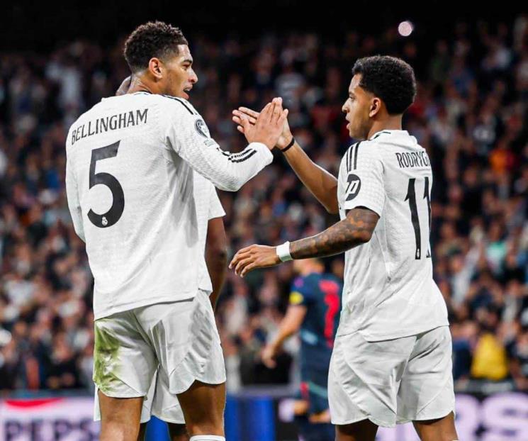 Real Madrid aplasta al Salzburgo en la Champions League