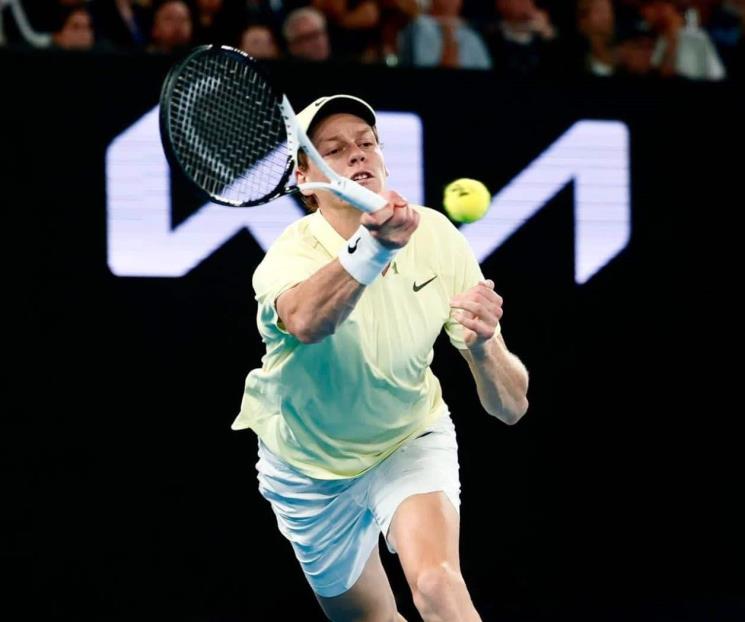 Avanza Jannik Sinner a la semifinal en el Abierto de Australia Avanza Jannik Sinner a la semifinal en el Abierto de Australia
