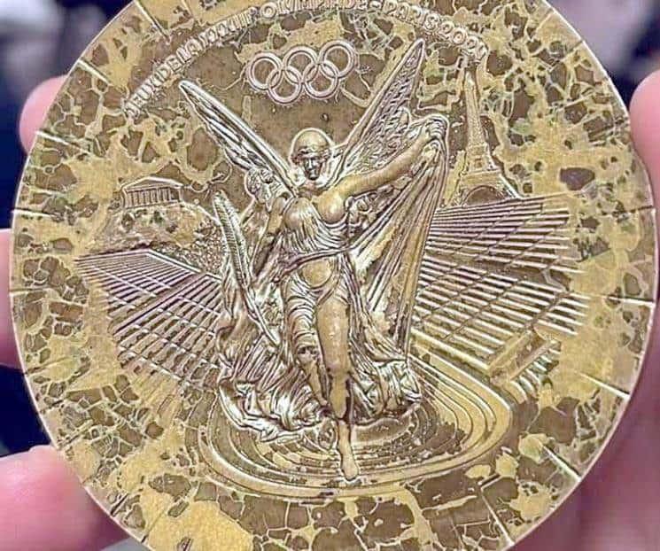 Otro escándalo para París 2024: Las medallas se despintaron Otro escándalo para París 2024: Las medallas se despintaron
