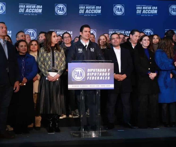Presentan diputados federales del PAN su agenda de trabajo