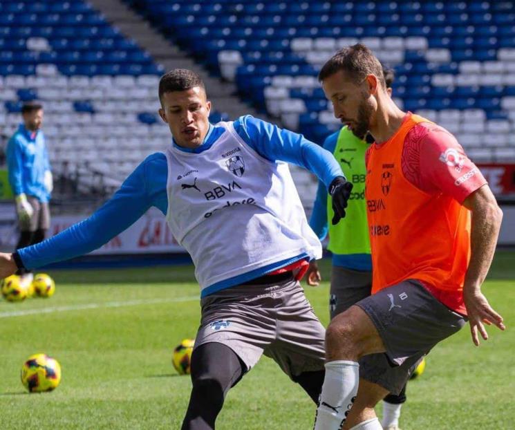 Entrenan Rayados en el Estadio BBVA 