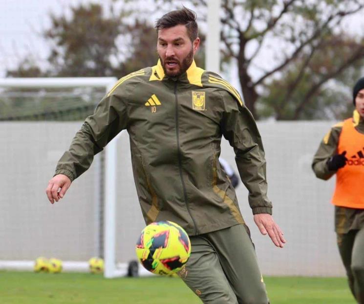 No termina Gignac entrenamiento por molestia física 