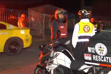 Investigan incendio en predio