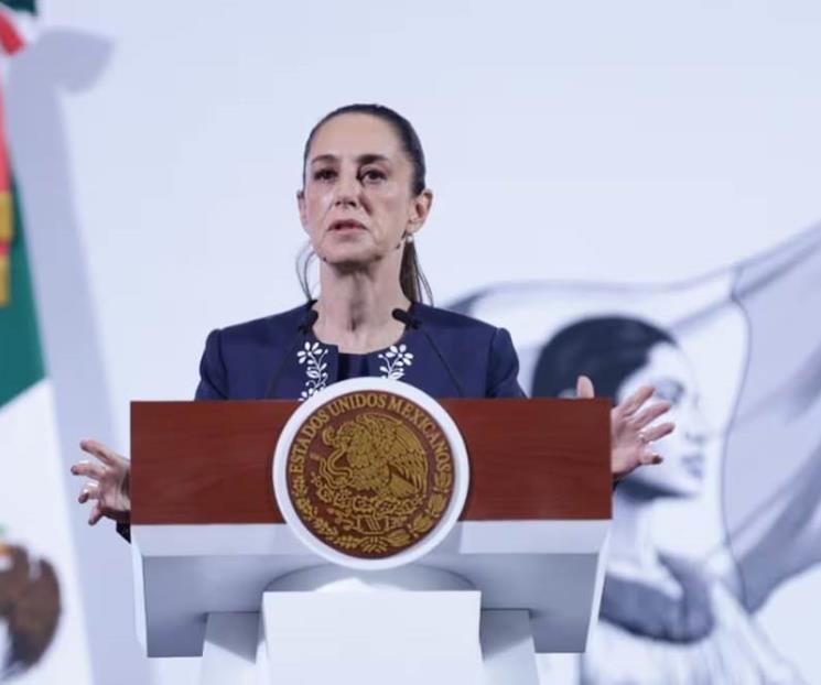 Rechaza Sheinbaum decreto  de Trump sobre narcotráfico