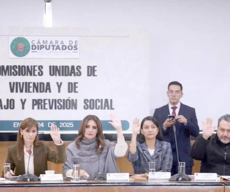 Aprueban dictamen con modificaciones del Infonavit