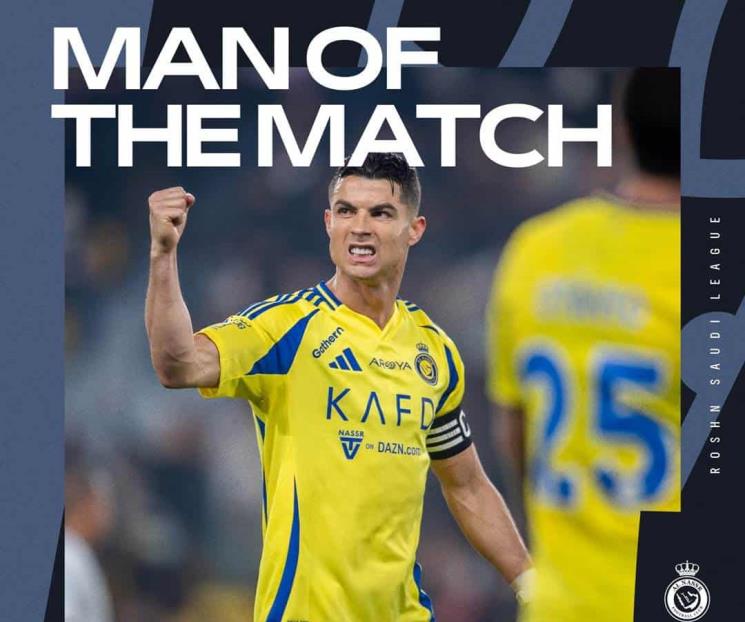 Sigue marcando goles CR7 con el Al Nassr de Arabia Saudita