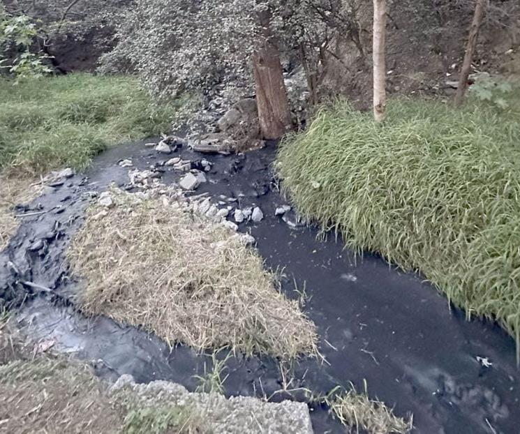 Denuncian descargas de aguas negras en río La Silla