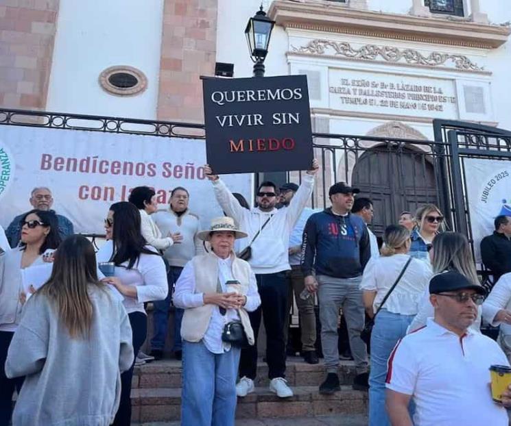 Vuelven a manifestarse los ciudadanos en Sinaloa