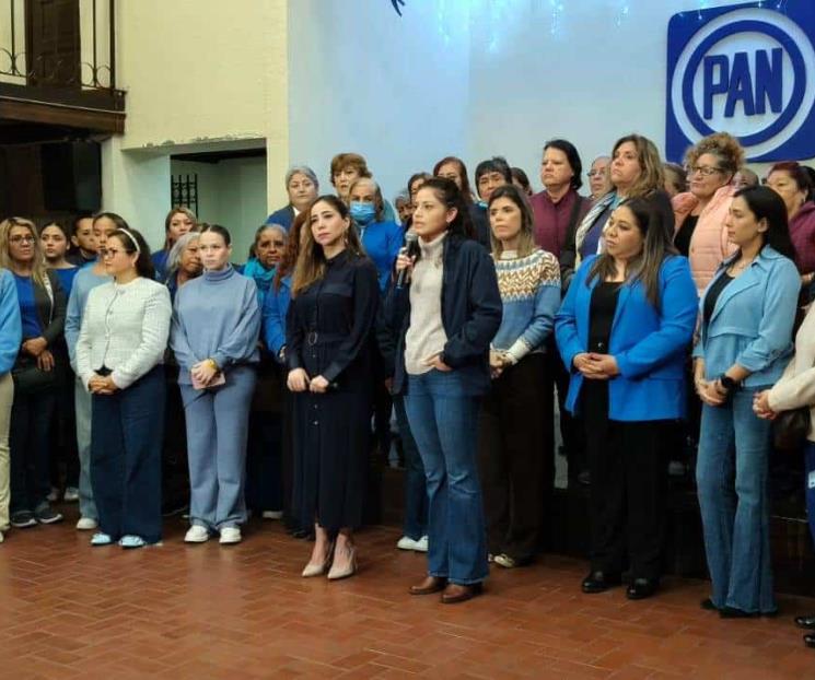 Exigen mujeres panistas justicia para diputada Lilia Olivares