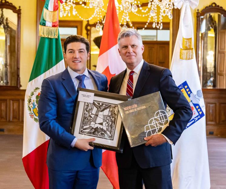 Recibe Samuel a embajador de Canadá