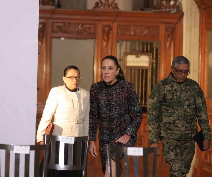 Se está trabajando, dice Sheinbaum por violencia en Sinaloa