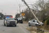 Vuelca patrulla de FC tras persecución