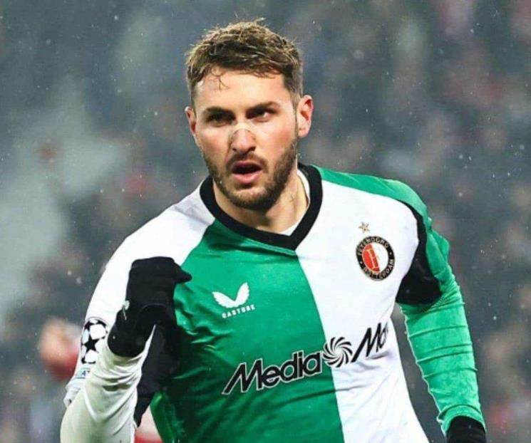 Anota Santi Giménez y Feyenoord clasifica al playoff de Champions