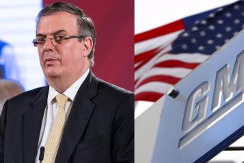 Asegura Marcelo Ebrard que no se va a ir General Motors a EU