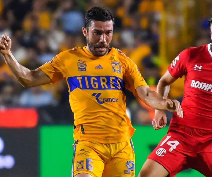Registra Tigres cinco derrotas visitando al Toluca