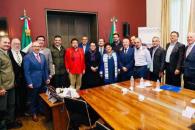 Se reúne Rosa Icela con líderes sindicales Se reúne Rosa Icela con líderes sindicales