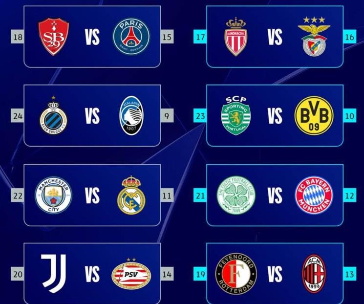 Se medirán Real Madrid y Manchester City en playoffs de Champions