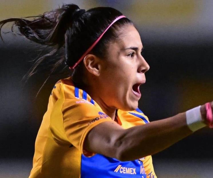 Apenas le alcanzó para el empate a Tigres Femenil
