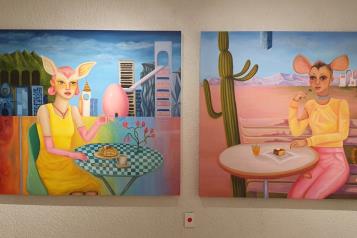 Cuestionan el tiempo con arte en "La nostalgia del futuro"