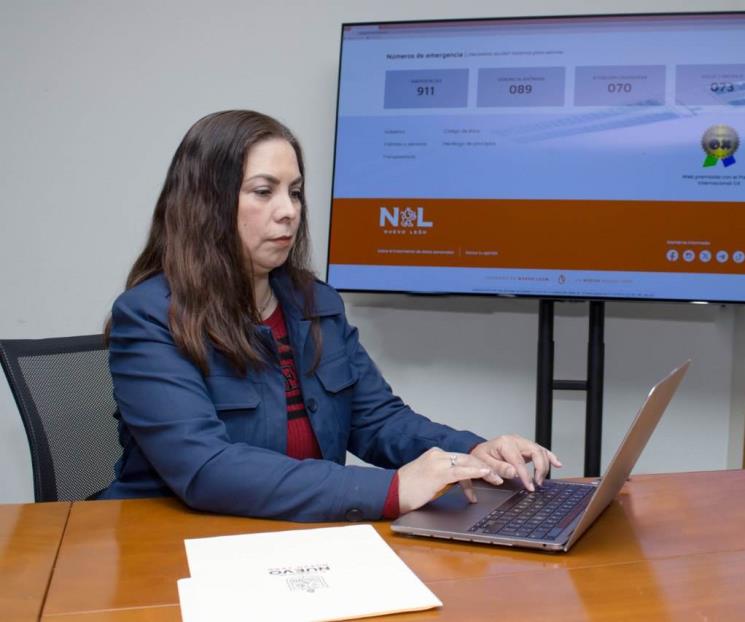 Recibe Portal de Transparencia de NL Premio Internacional OX