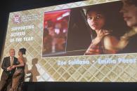 Zoe Saldaña vuelve a ganar por Actriz de Reparto en Emilia Pérez