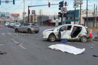 Deja choque un muerto y tres heridos en San Nicolás.