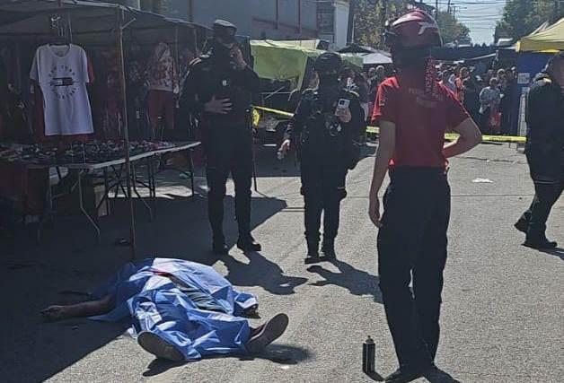 Matan a hombre en mercado rodante Matan a hombre en mercado rodante
