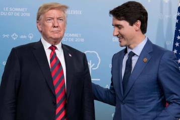 Sostienen conversaci&oacute;n Trump y Trudeau, lo har&aacute;n otra vez 