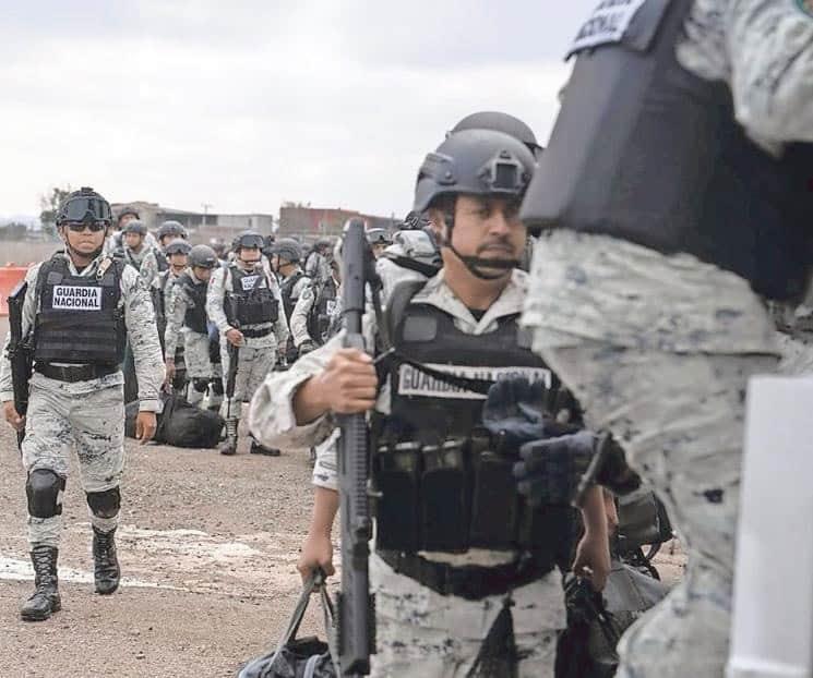 Llegan 1,500 elementos de la GN a la frontera norte