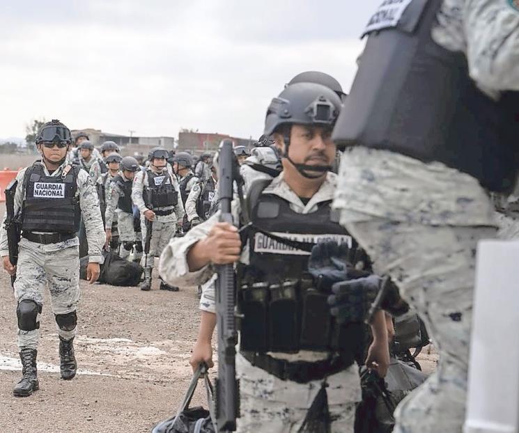Llegan 1,500 elementos de la GN a la frontera norte Llegan 1,500 elementos de la GN a la frontera norte