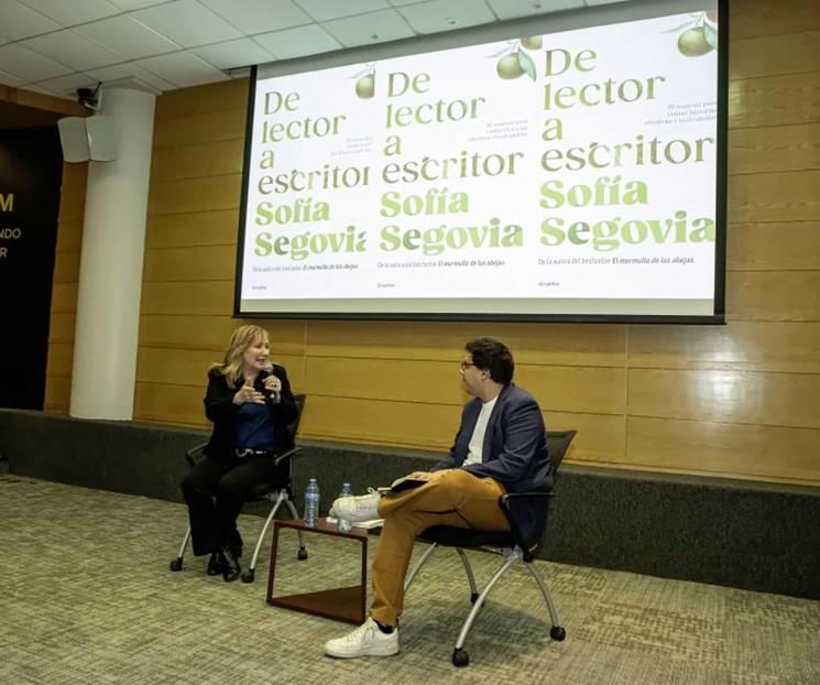 Exhorta Sofía Segovia a estudiantes a atreverse a escribir