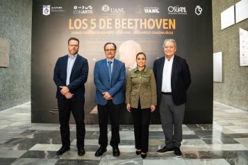 Llegan "Los 5 de Beethoven" por primera vez Monterrey
