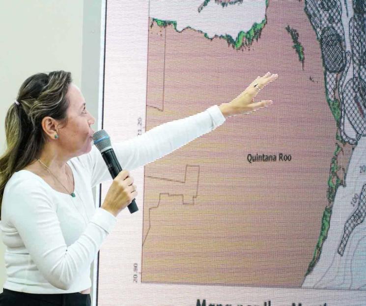 Imparte bióloga conferencia sobre conservación marina